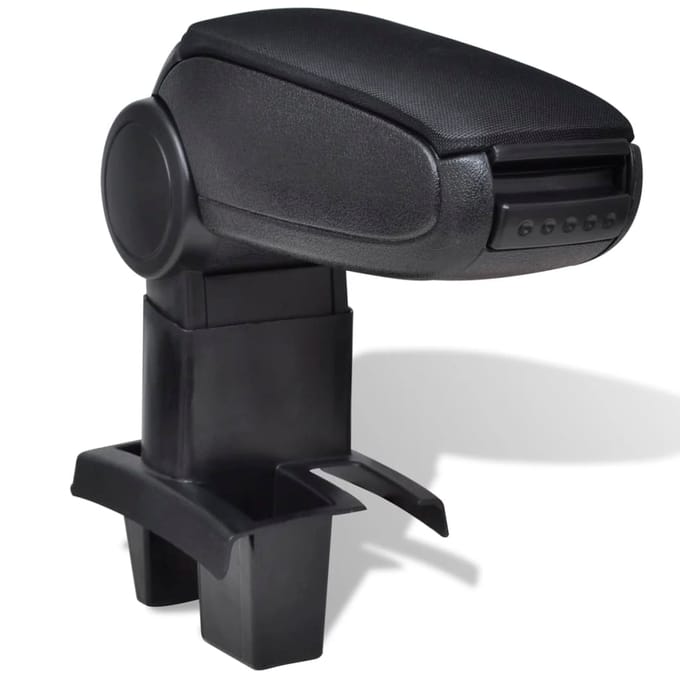 Accoudoir Réglable avec Compartiment de Rangement Compatible avec Peugeot 307 (2004)