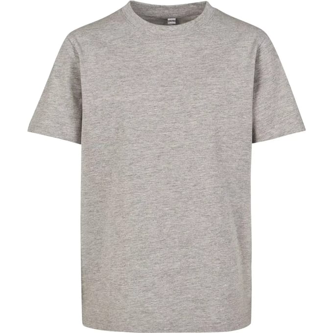 Build your Brand Kids´ Basic Tee BY116 - Heather Grey - 146/152