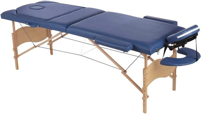 Inklapbare massagestoel met verstelbare hoogte