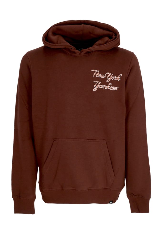 Mannen hoodie Mlb Backer Burnside Hoodie Neyyan Cacao