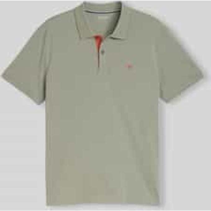 regular fit poloshirt van puur katoen