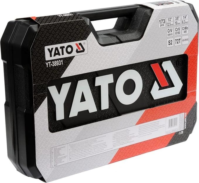 YATO Ratel dopsleutelset 173-delig YT-38931