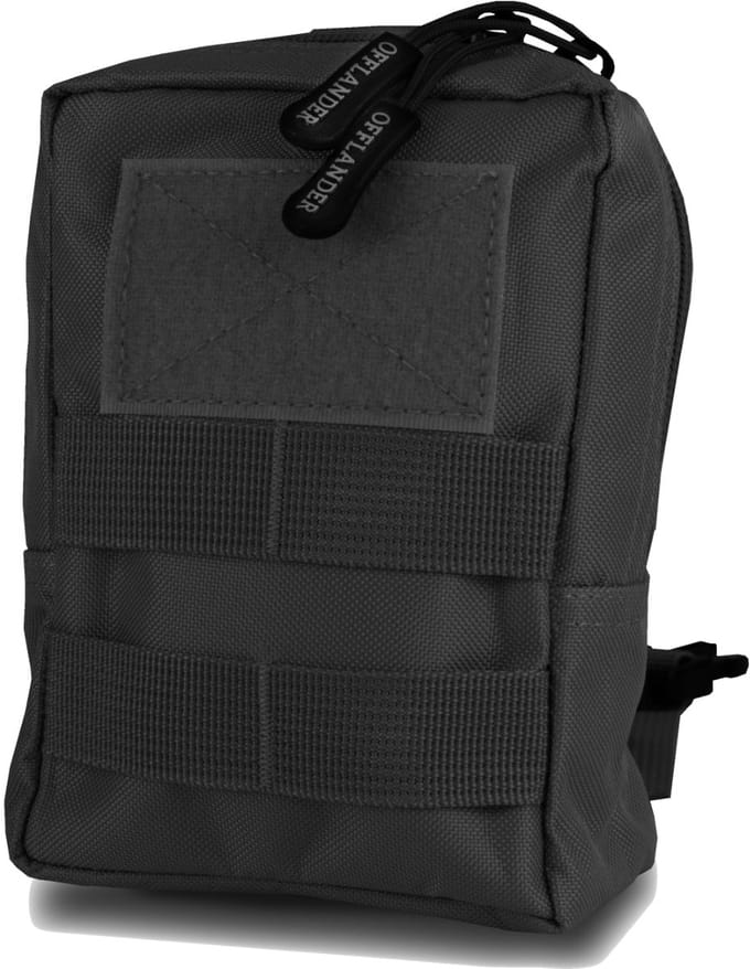 OFFLANDER - Tactische Universele Tas - MOLLE Systeem - Zwart - Nylon