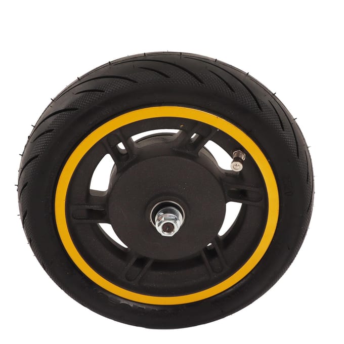 10 Inch Elektrische Scooter Voorwiel met Trommelrem voor Ninebot Max G30 Accessoires black