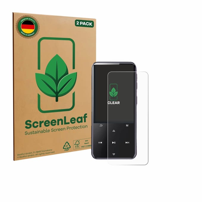 2 Stuks Screenprotector voor AGPtek M3 - Hoogwaardige Beschermfolie transparant