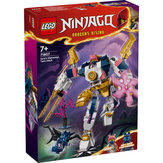 LEGO - 71807 Sora's elementaire aardemecha Bouwsets