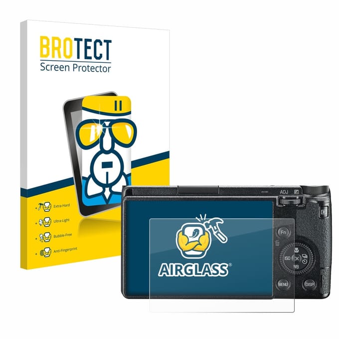 Screenprotector voor Ricoh GR III 2019 R02010 / GR III HDF Beschermglas transparant