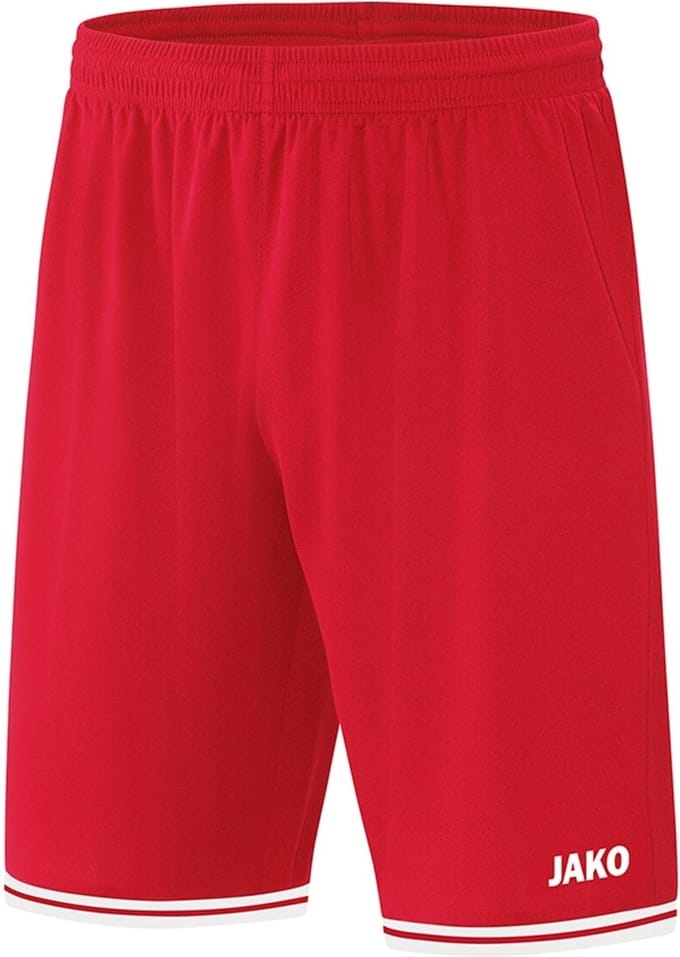 Jako Center 2.0 Basketbalshort Kinderen - Wit / Rood | Maat: XXS