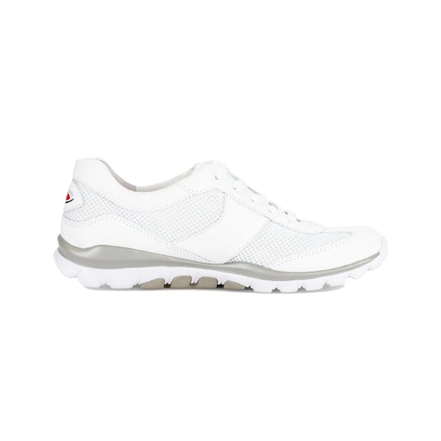 Gabor rollingsoft sensitive 86.966.50 - dames rollende wandelsneaker - Wit - maat 41 (EU) 7.5 (UK)