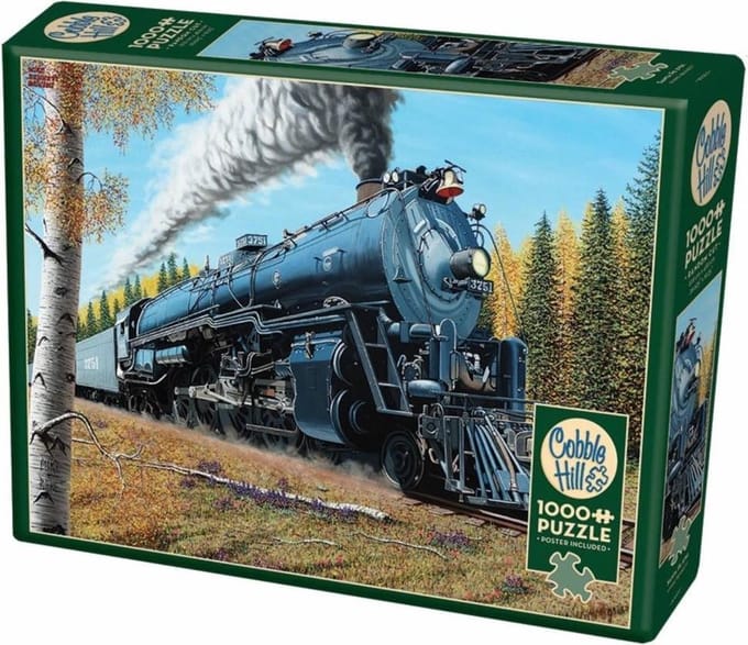 Cobble Hill Legpuzzel Santa Fé Karton Blauw/groen 1000 Stukjes