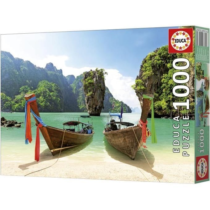 Educa puzzel James Bond Island Thailand - 1000 stukjes karton.