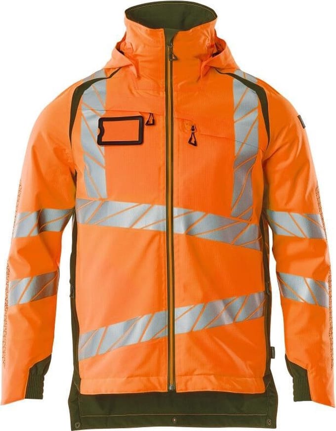 Mascot Accelerate Safe Winterjas 19035 - Mannen - Oranje/Mosgroen - M