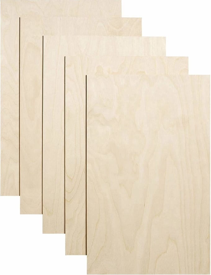 Betula Berken Multiplex 3 MM - A3 - 30 Stuks - 297 x 420 MM