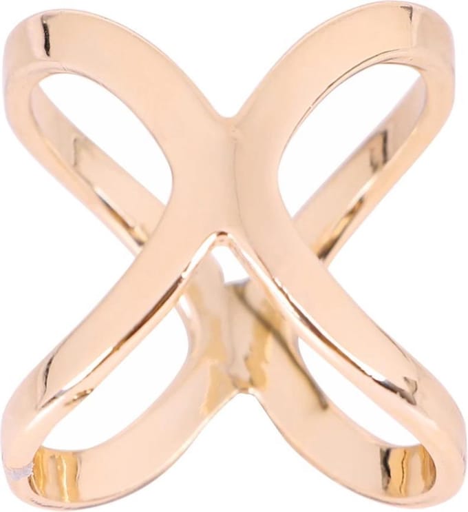 Fako Bijoux® - Sjaalklem - Classic Oval - 24x24mm - Goudkleurig
