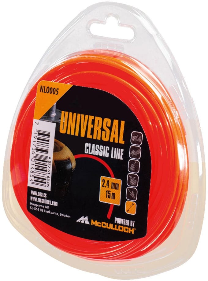 McCulloch NLO 006 Nylon draad 3.0mm x 10m - rond