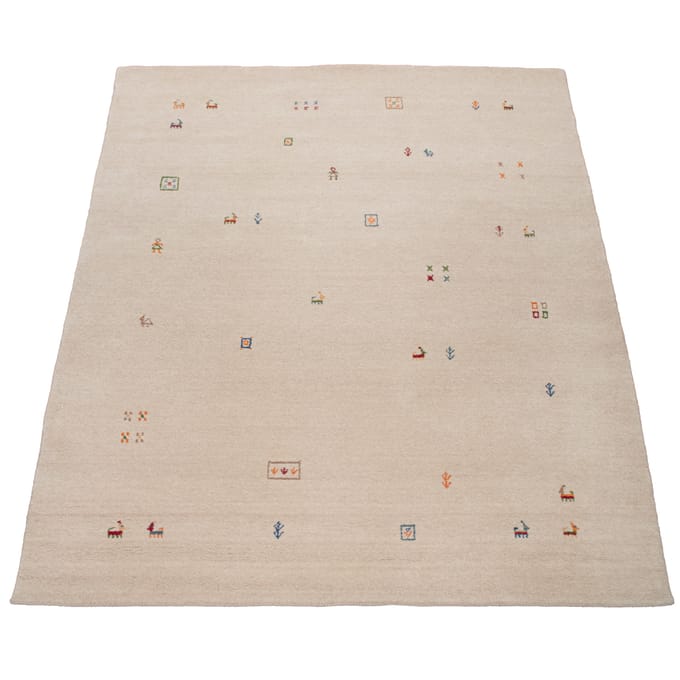 Gabbeh tapijt Majestic beige 80x150 cm
