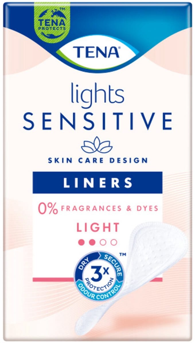 TENA Sensitive Lights Light - 3 x 28 stuks - Voordeelverpakking