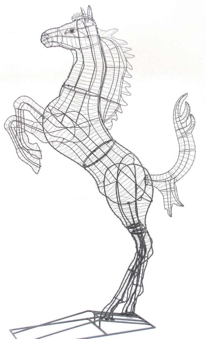 Paard Steigerend - Frame