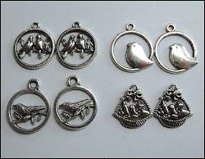 Marianne Design - Bedeltjes - Birds - JU0873