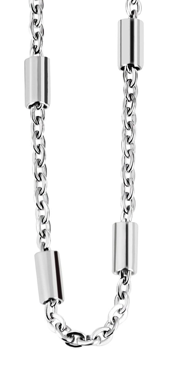 AKZENT Akzent damesketting als schakelketting met decoratieve elementen