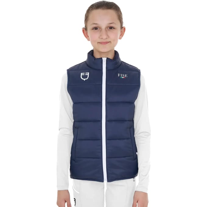 Mouwloos kinderjack Equestro X Fise