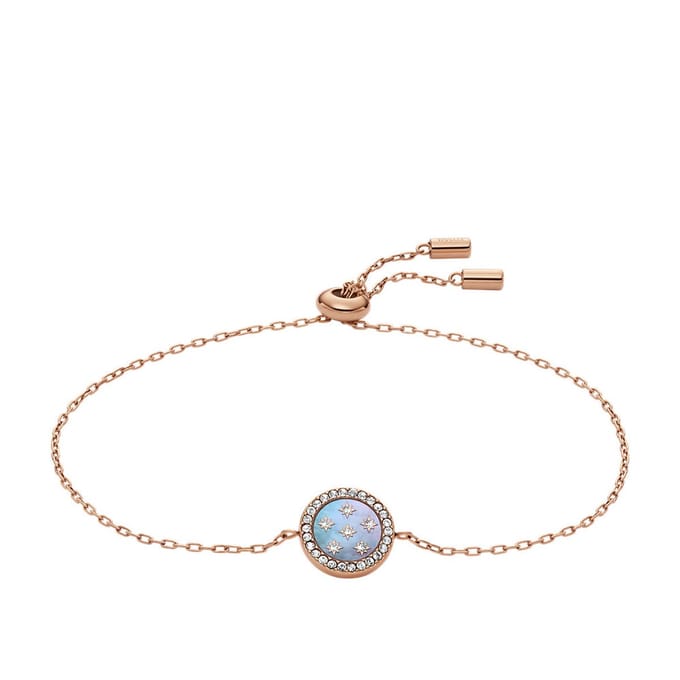 FOSSIL MERRIT Dames Armband (sieraad) - RoséGoudkleurig