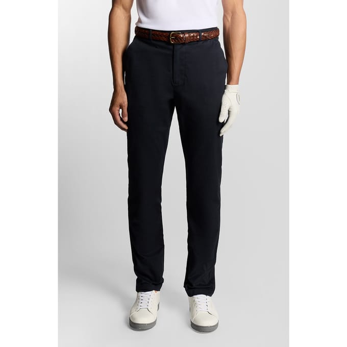 Lyle & Scott Course Stretch Chino Trousers Dark Navy Größe: 28 | Chinos Outlet | Herren | Blau