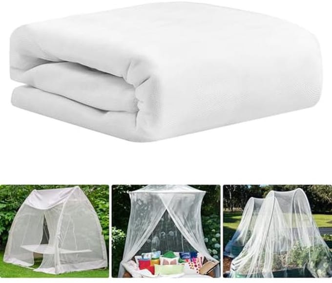 Muskietennet en Insectengaas voor Tuin en Buiten, 3 x 12 m