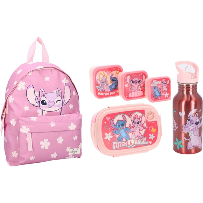 Lilo & Stitch schoolset; rugzak en lunchset