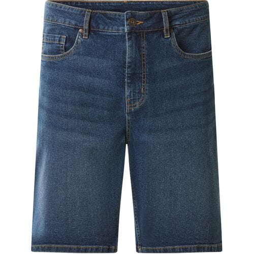 ESMARA MEN Heren korte broek, denim short (Blauw, 48)