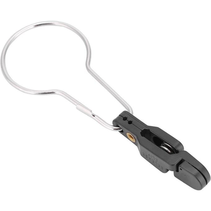 Clip à dégagement rapide avec anneau pour planche de pêcheur de poids, mât, downrigger, outriggers T006 1 white
