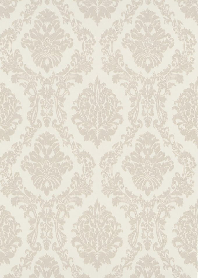 Erismann Vinylbehang 10288-02 - Versailles - Klassiek Wit - 53cm x 10.05m