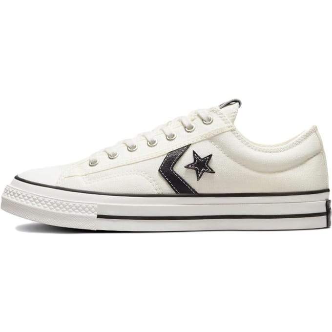 Converse Star Player 76 Vintage Witte Zwarte Unisex Sneakers A01608C 35 white