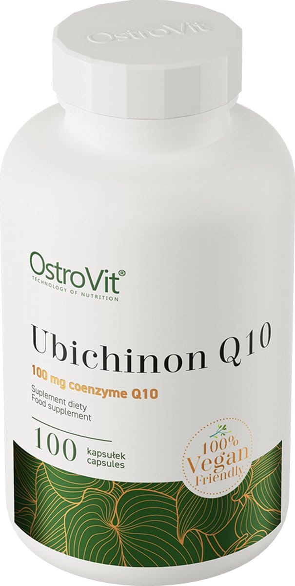 OstroVit Q10 Coenzyme – Voedingssupplement – Antioxidanten – Vegan – 100 Capsules