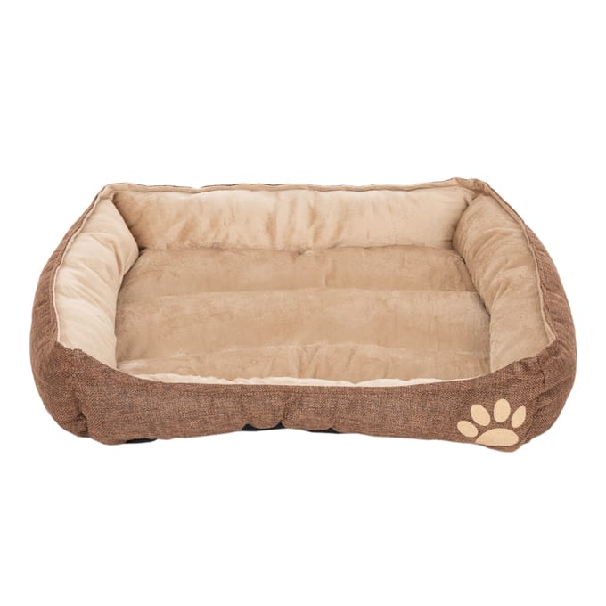 Hondenmand Knuffel Basic 54x48x11 cm Bruin