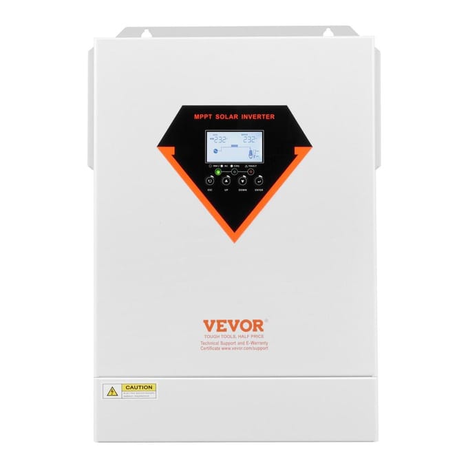 Hybride Zonnelader Inverter 6000W 220/230V WIFI Ingebouwde 120A MPPT Controller