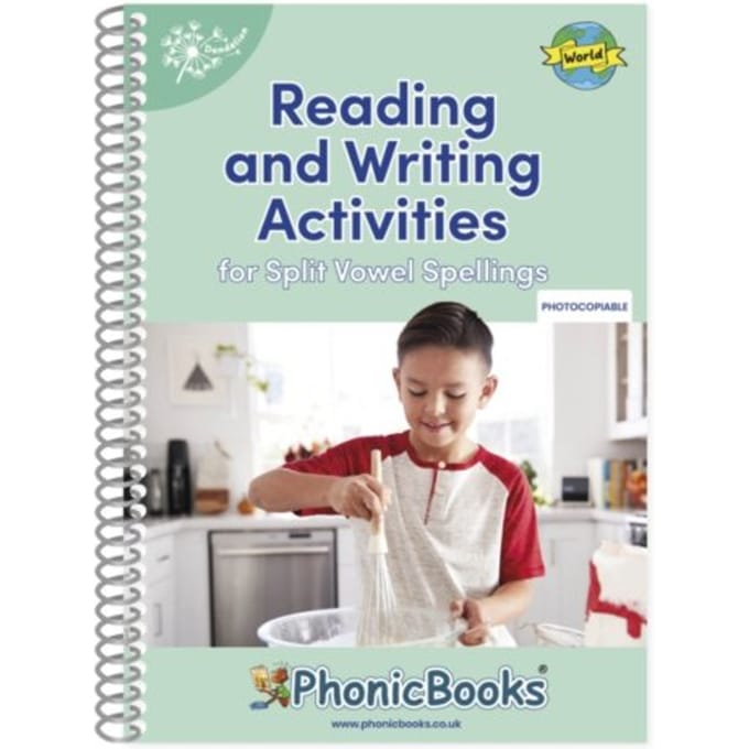 Phonic Books Dandelion World Split Vowel Spellings Activities - Phonic Books Beginner Decodable - Phonic Books