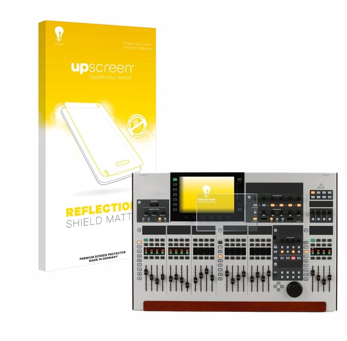 upscreen - Screenprotector voor Behringer Wing - Folie Beschermfolie anti glare matte
