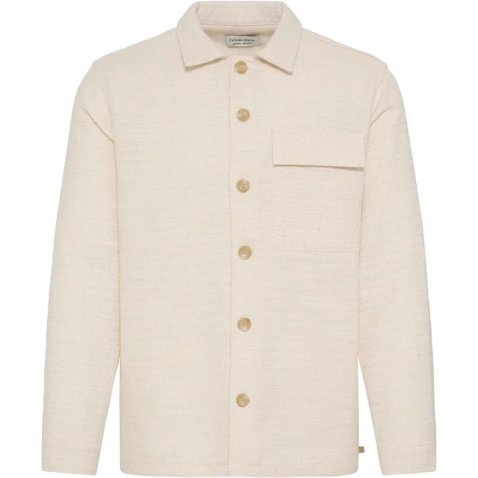 Regular fit overhemdjack met borstzak model 'Matt'