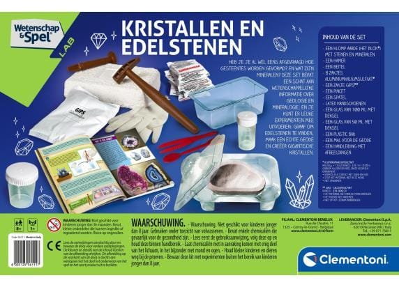 Clementoni Wetenschap - Kristallen & Edelstenen Opmaken en sieraden