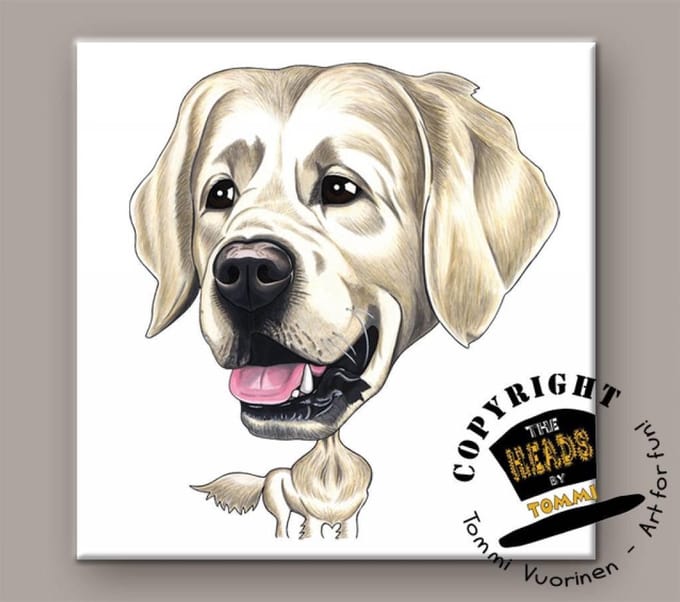 Tegel Hond Golden Retriever