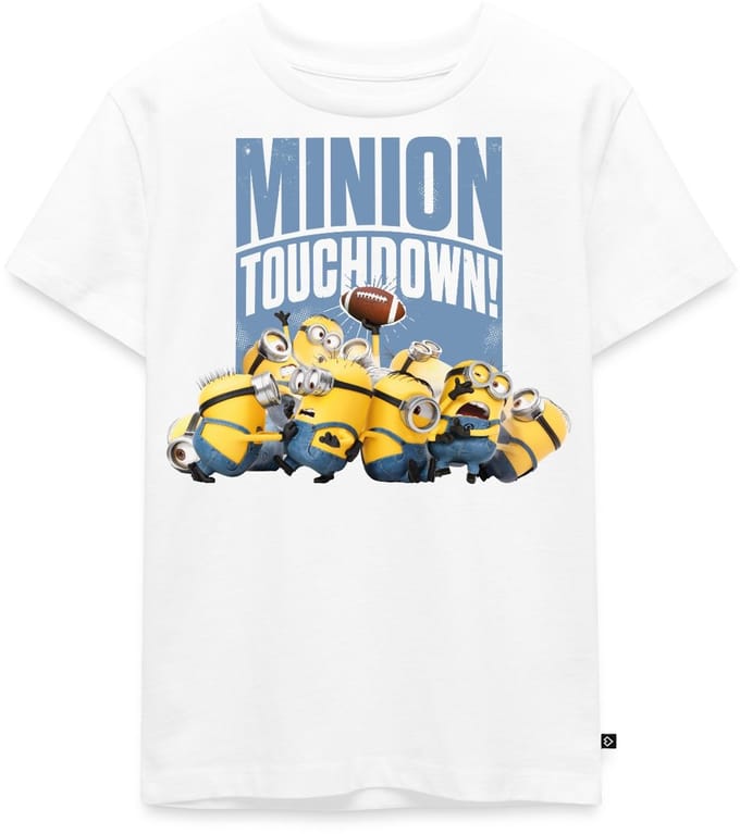 Minions Football Touchdown Premium T Shirt Kinderen