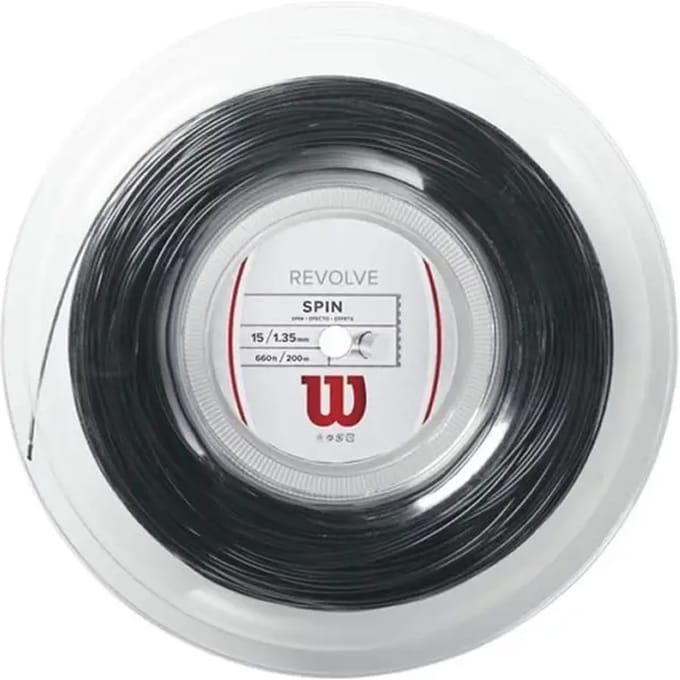 Wilson Revolve Rol Snaren 200m-Grijs