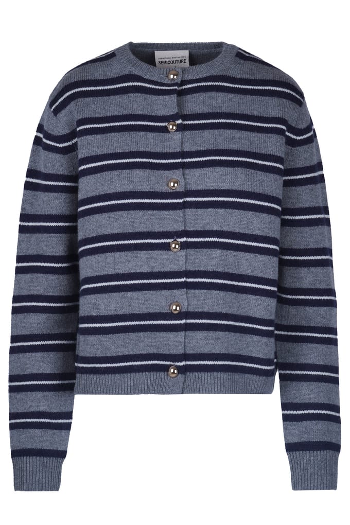 Semi Couture - Cardigan - 480871 - Grijs/blauw