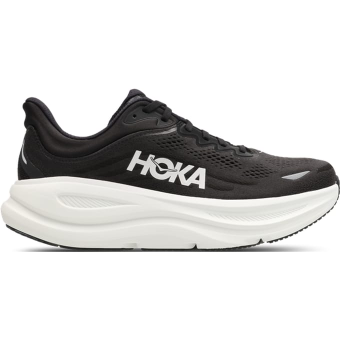 Hoka Bondi 9 Sneakers Heren - Zwart - Maat 40 - Mesh/Synthetisch
