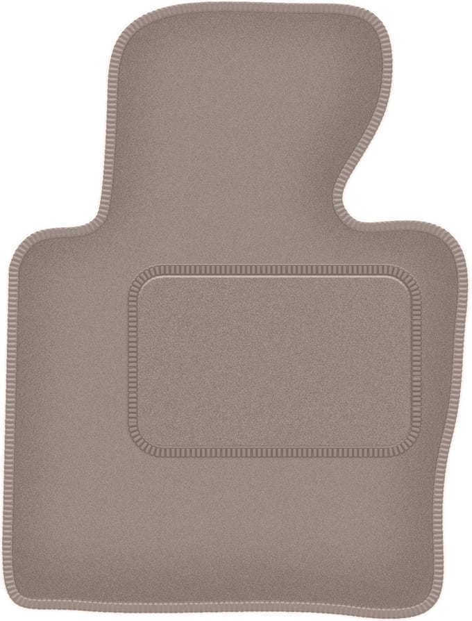 Beige bestuurdersmat voor: Range Rover III L322 Vogue SUV (2001-2012)
