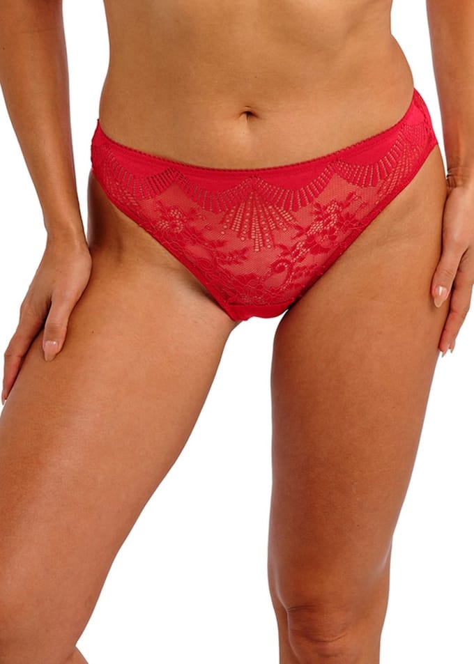 Wacoal Sensu Lace Rioslip Salsa Rood S
