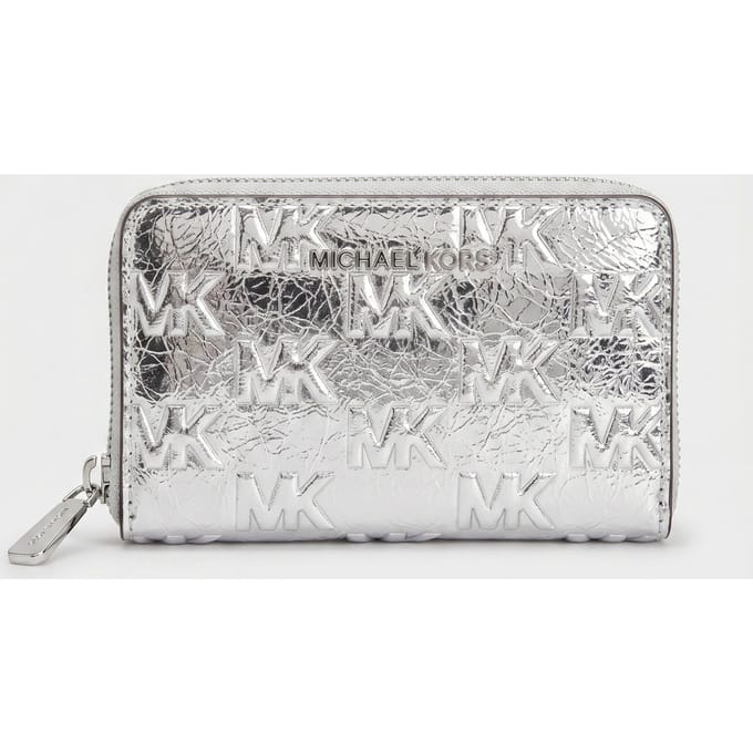 Michael Kors Small Card Case Silver Größe: OS | Clutches Outlet | Damen | Grau