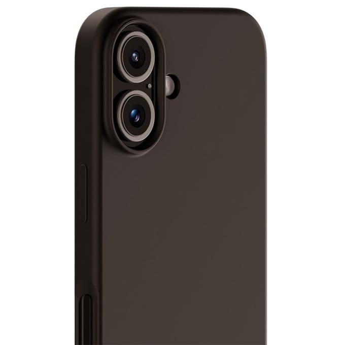 Holdit Silicone Case geschikt voor Apple iPhone 16 Plus - Zwart