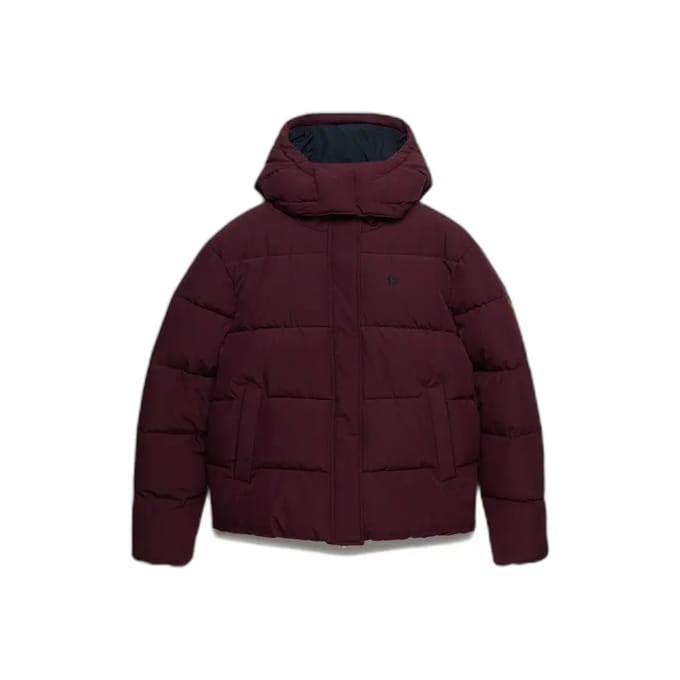 Superdry - Premium Gewatteerde Jas Met Capuchon - Dames - Gewatteerde jassen